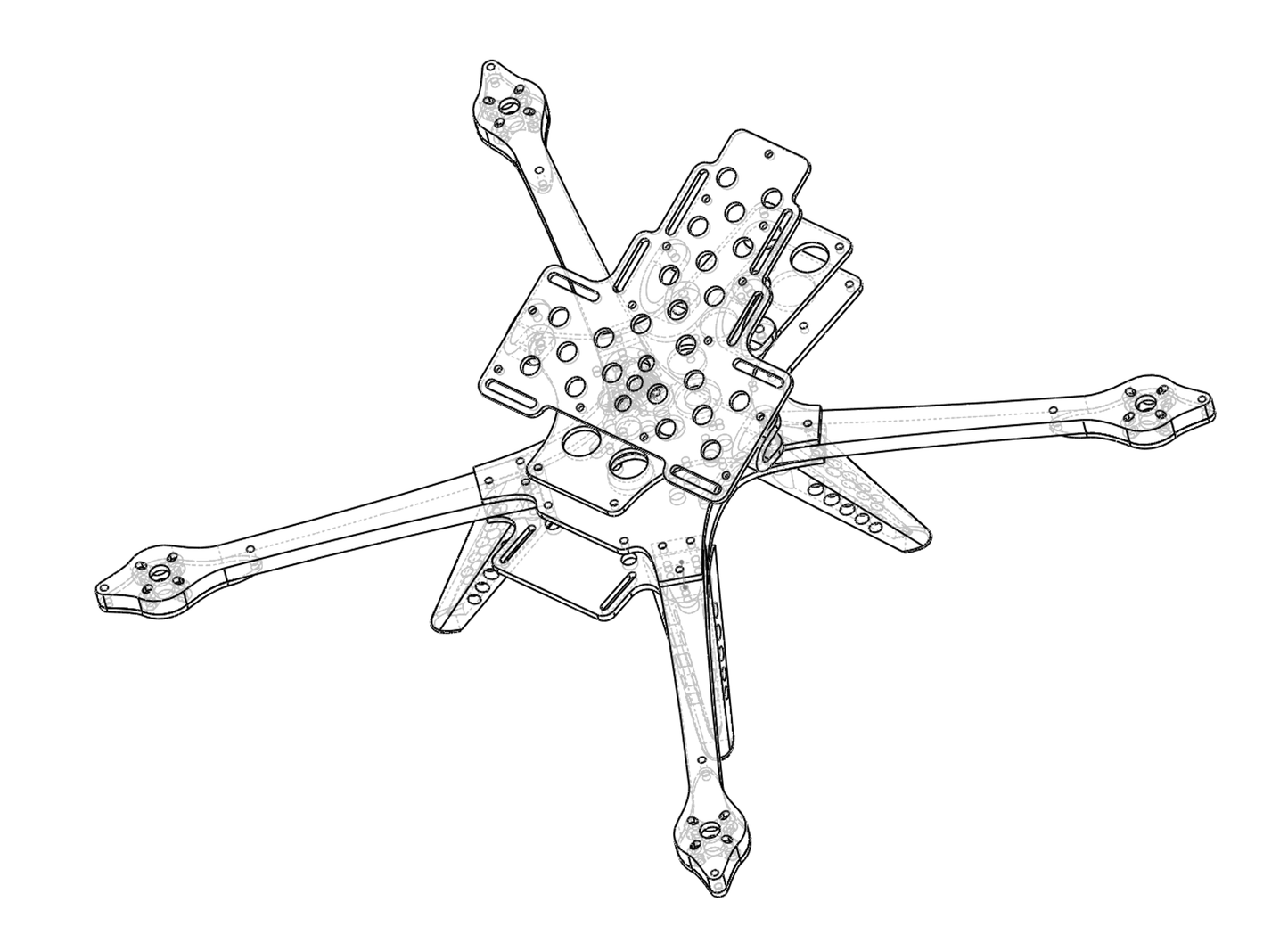 Shendrones Thicc 2.1 FPV Cinelifter X8