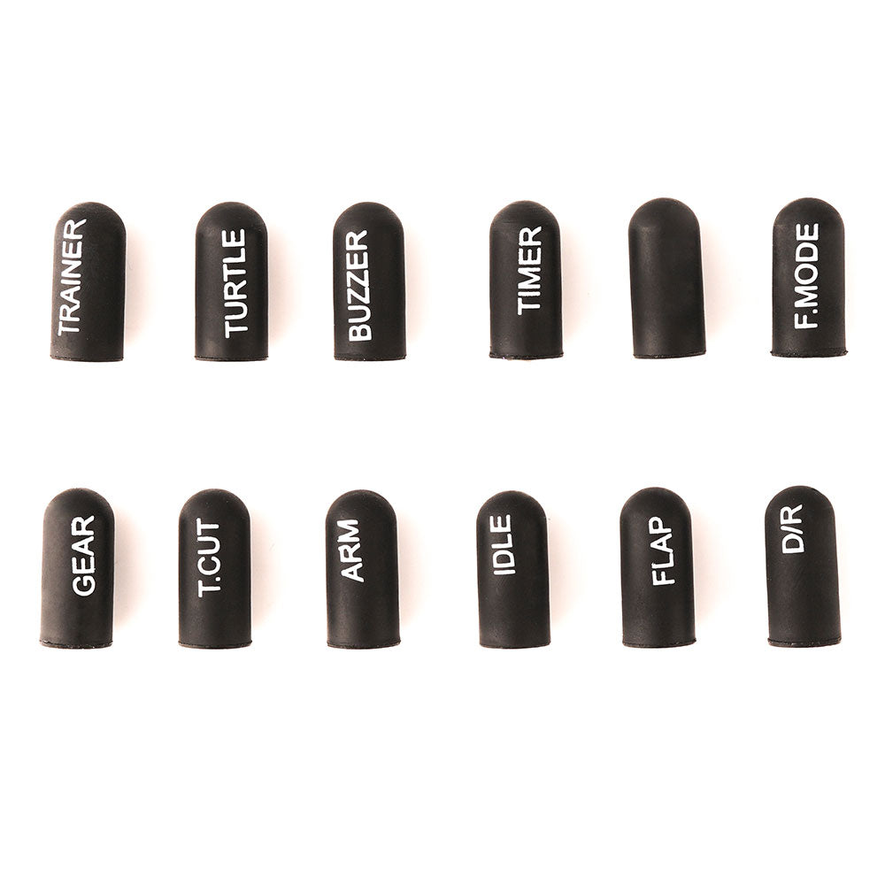 RadioMaster Labelled Silicon Switch Cover Set