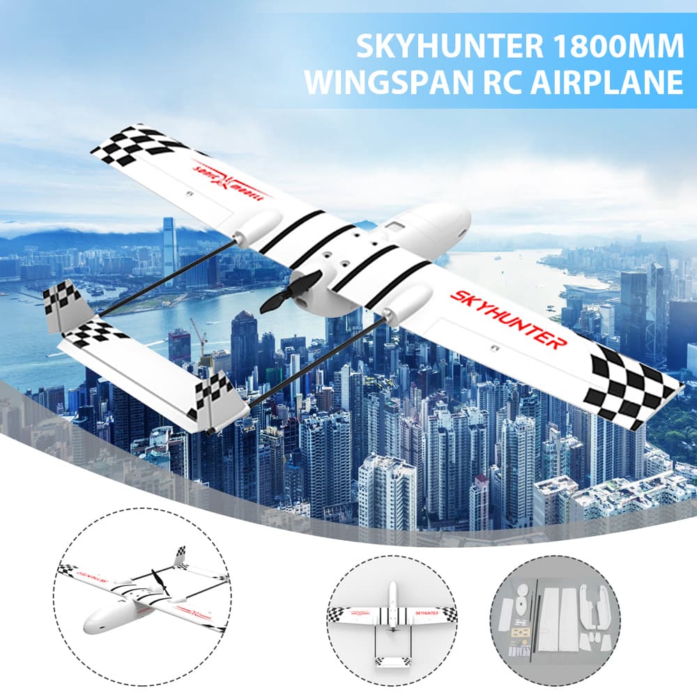 Sonicmodell Skyhunter 1800mm Long Range Twin Boom Aircraft (Kit/PNP)