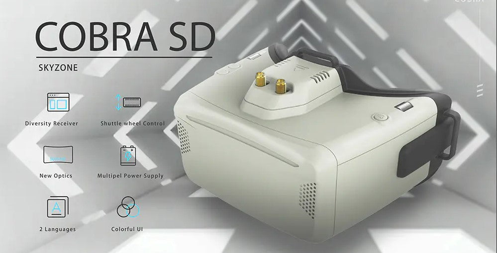 Skyzone Cobra SD 5.8GHz FPV Goggles