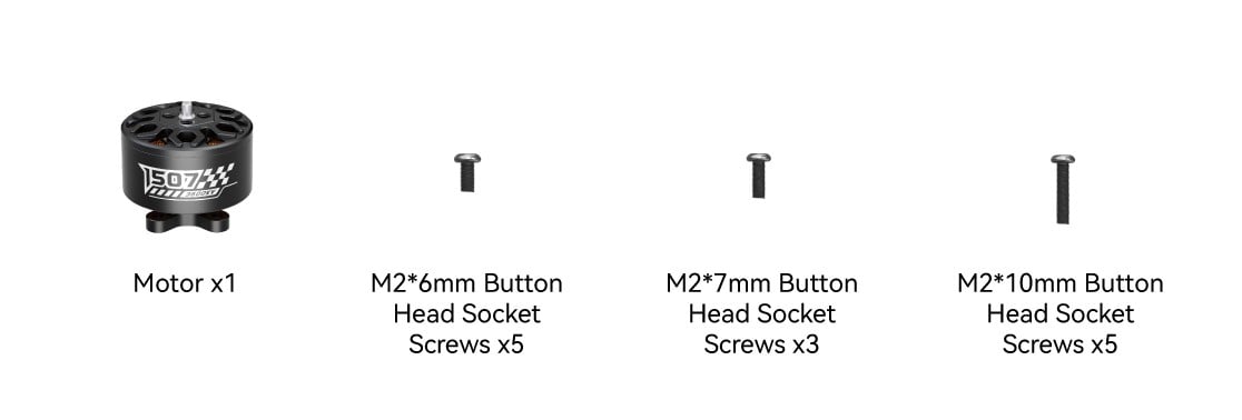 SpeedyBee 1507-3600KV Master3X 3-3.6 inch FPV Motor