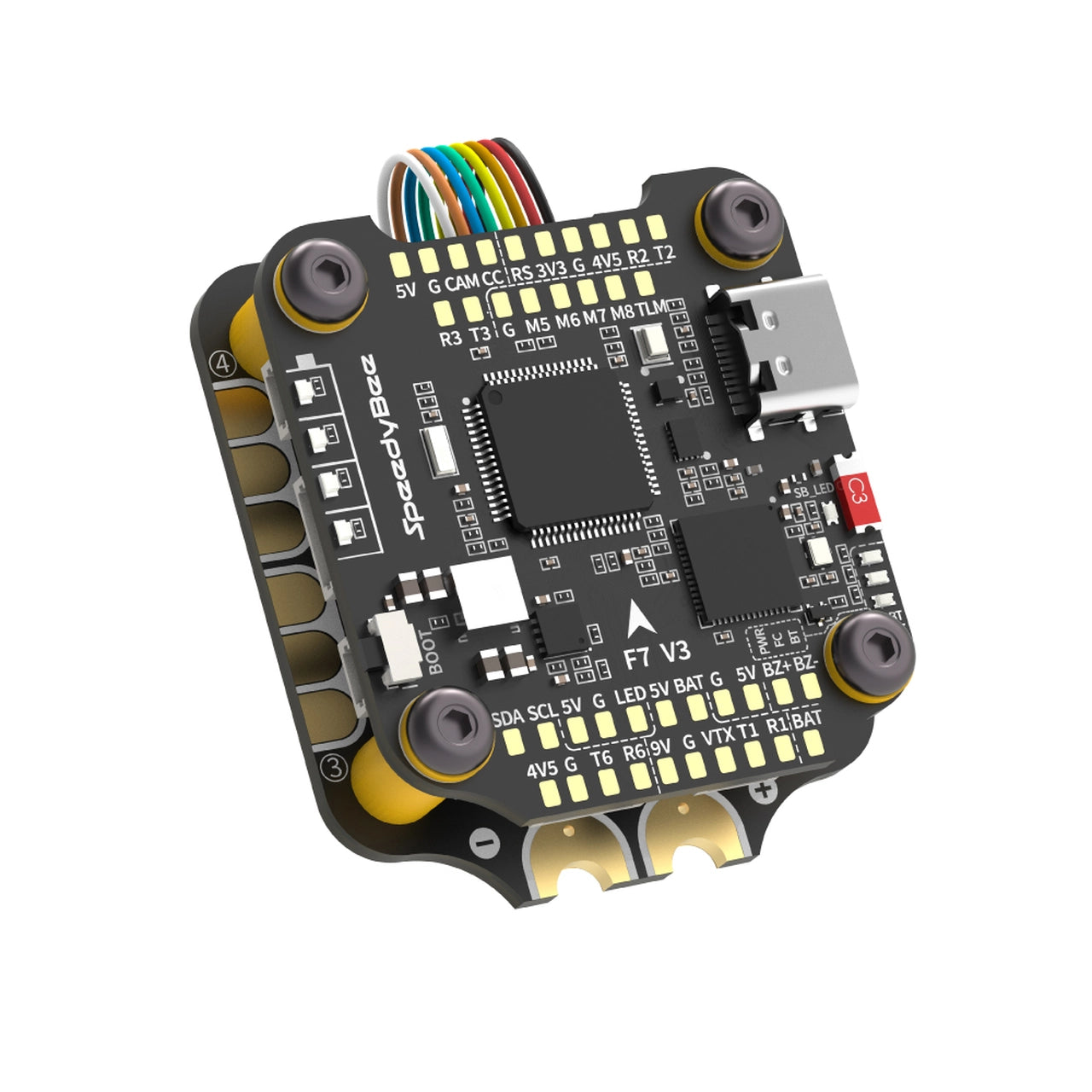 SpeedyBee F7 V3 30x30 Flight Stack w/ 50A BLheli32 ESC