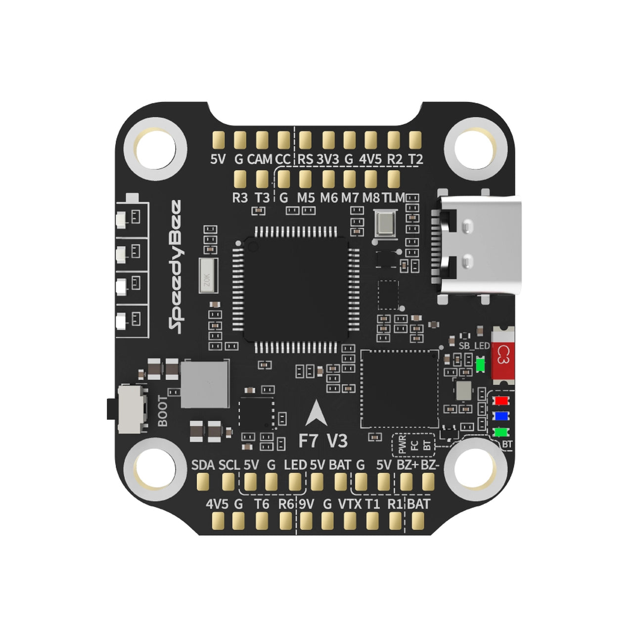SpeedyBee F7 V3 30x30 Flight Stack w/ 50A BLheli32 ESC