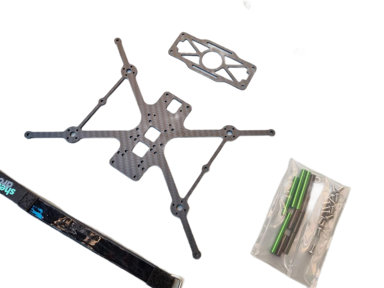 Shendrones Squirt V2.1 (Carbon Hardware Only)