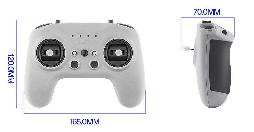 Radio Commande RadioMaster T8L ExpressLRS 2.4GHz
