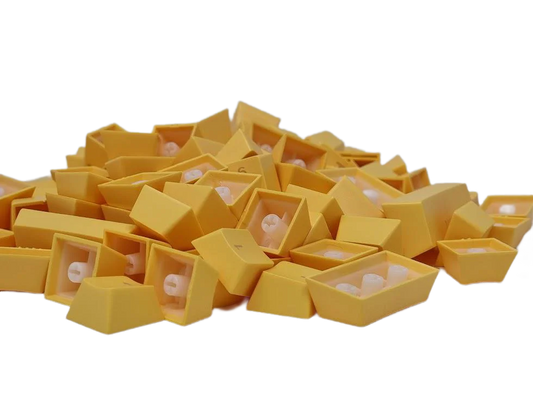 ABS Keycaps Full Size Yellow