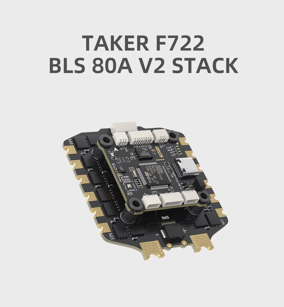 GepRC Taker F722 BLS 80A V2 Stack