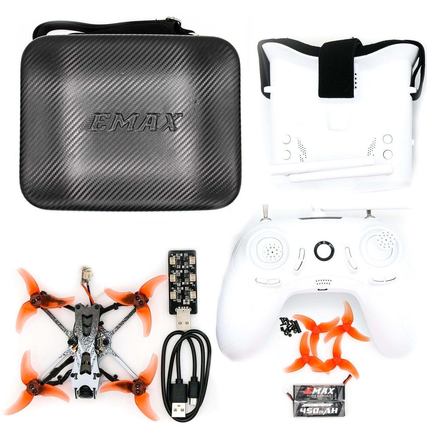 EMAX 🦅 TinyHawk II Freestyle FPV Drone (RTF Bundle)
