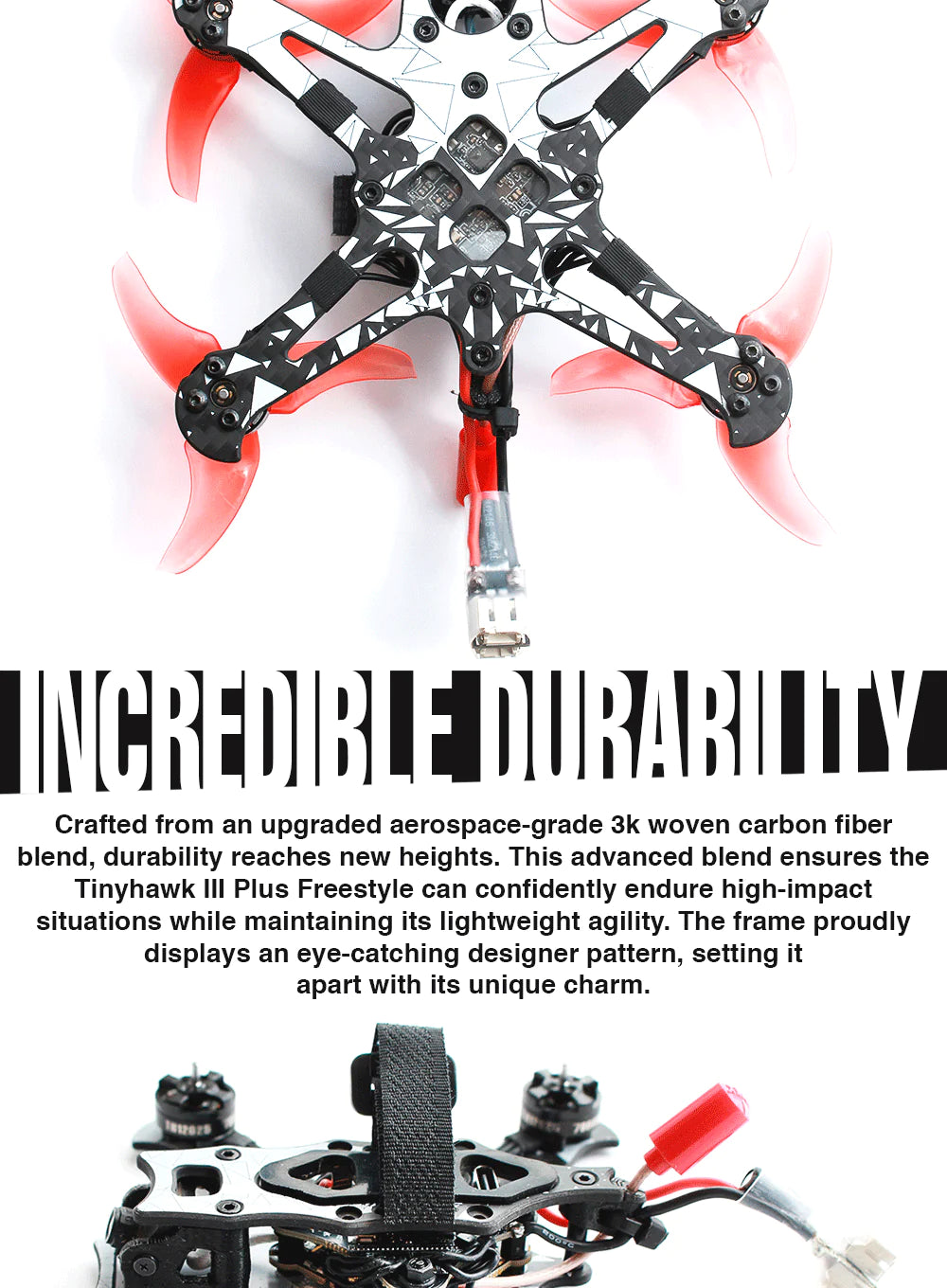 EMAX Tinyhawk III Plus Freestyle Drone (RTF Analog)