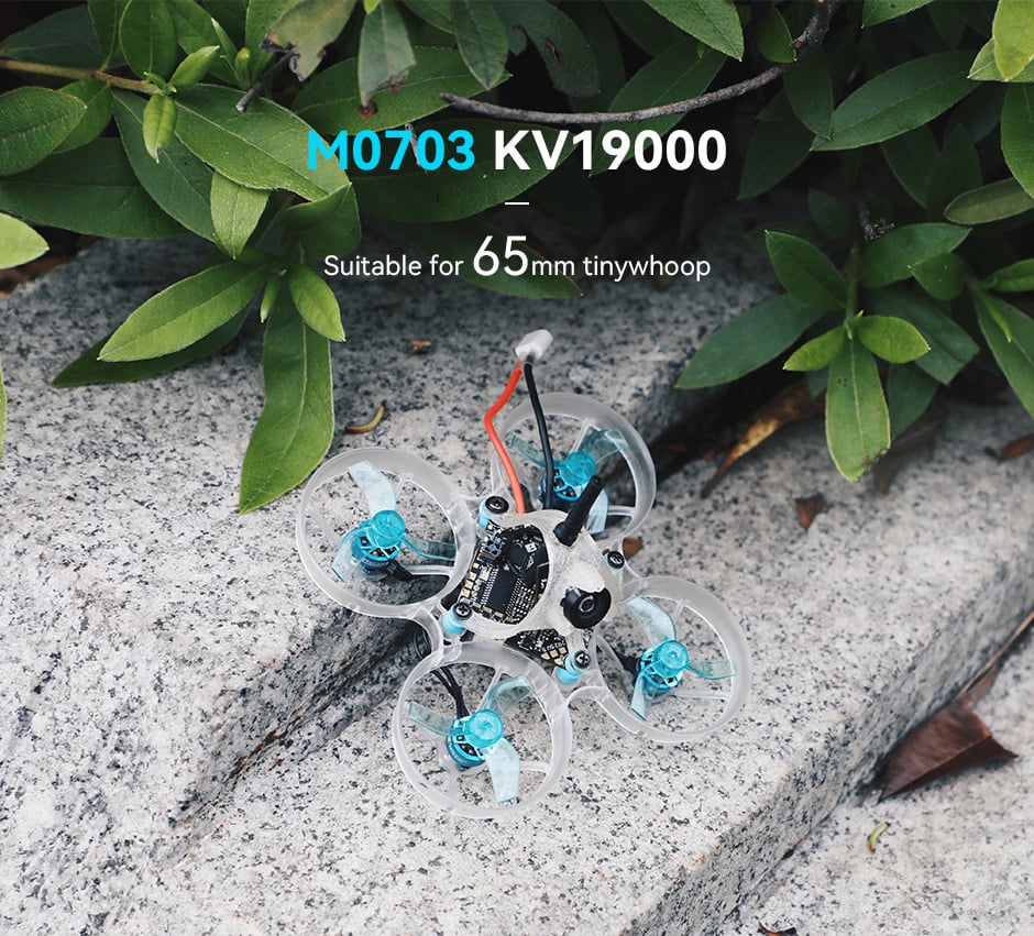 Tmotor M0703 19000kV Brushless Whoop 1S Motor