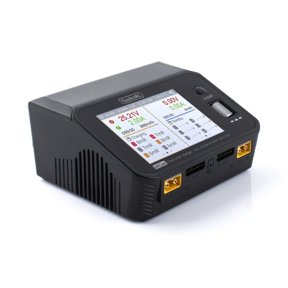 ToolkitRC M6DAC 200w AC/DC Smart Charger