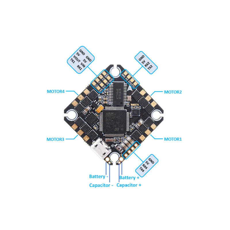 TuneRC Poly F405 2-4S AIO Flight Controller