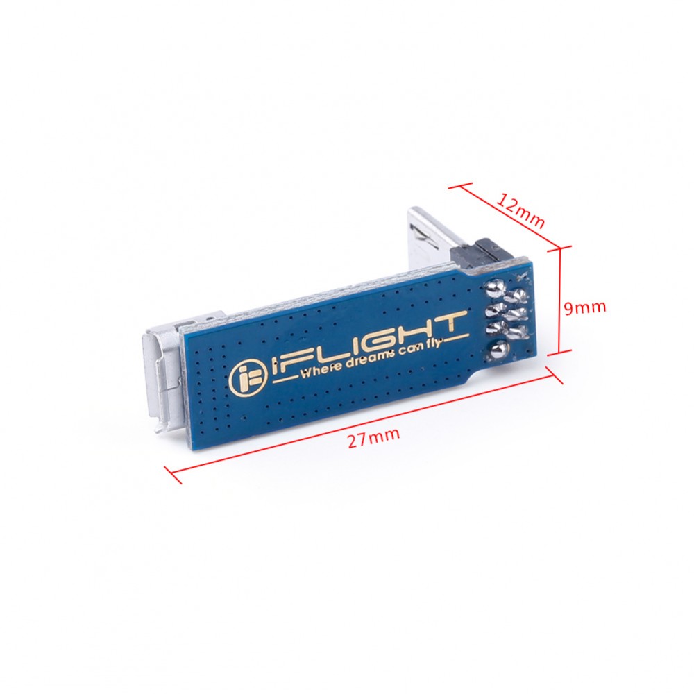 L-Type Adapter Plate Micro USB Male to Female