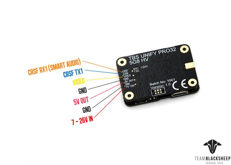TBS Unify Pro32 HV (MMCX) VTX