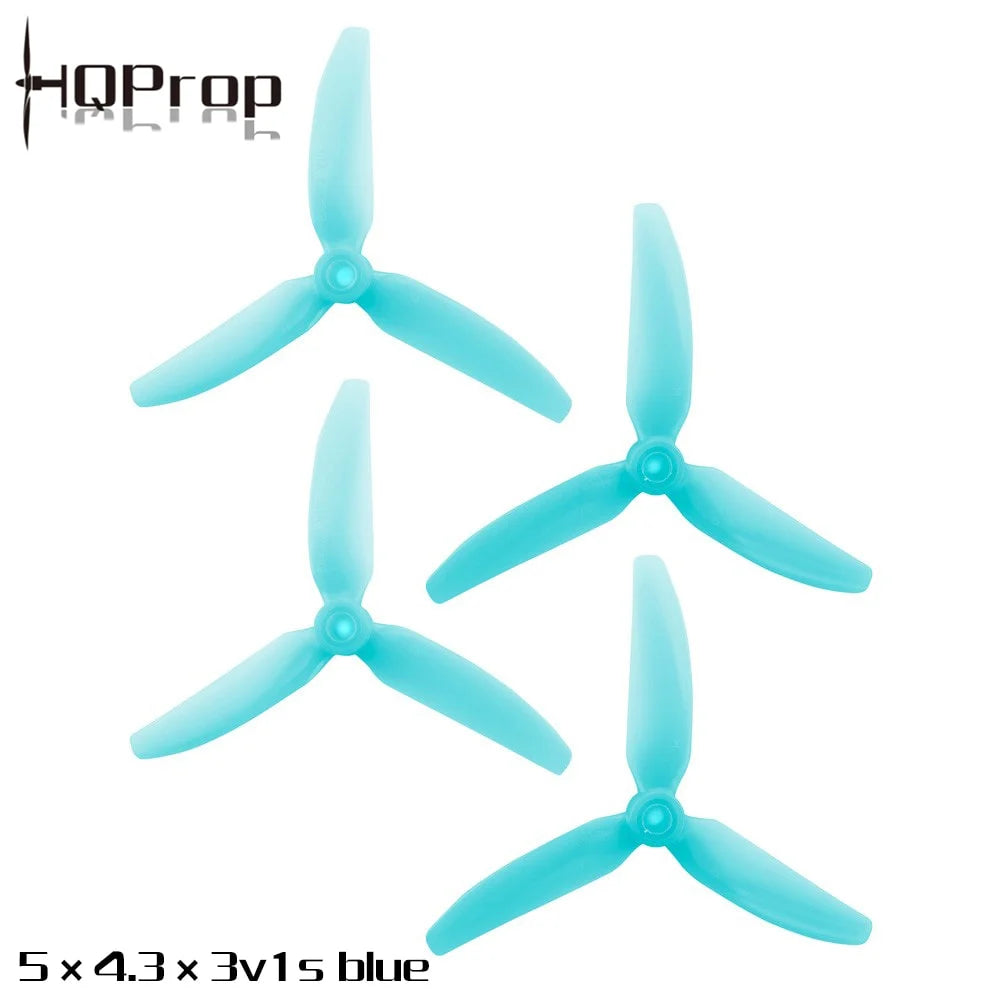 HQProp DP 5x4.3x3 V1S Propeller 3 Blade (2CW, 2CCW)