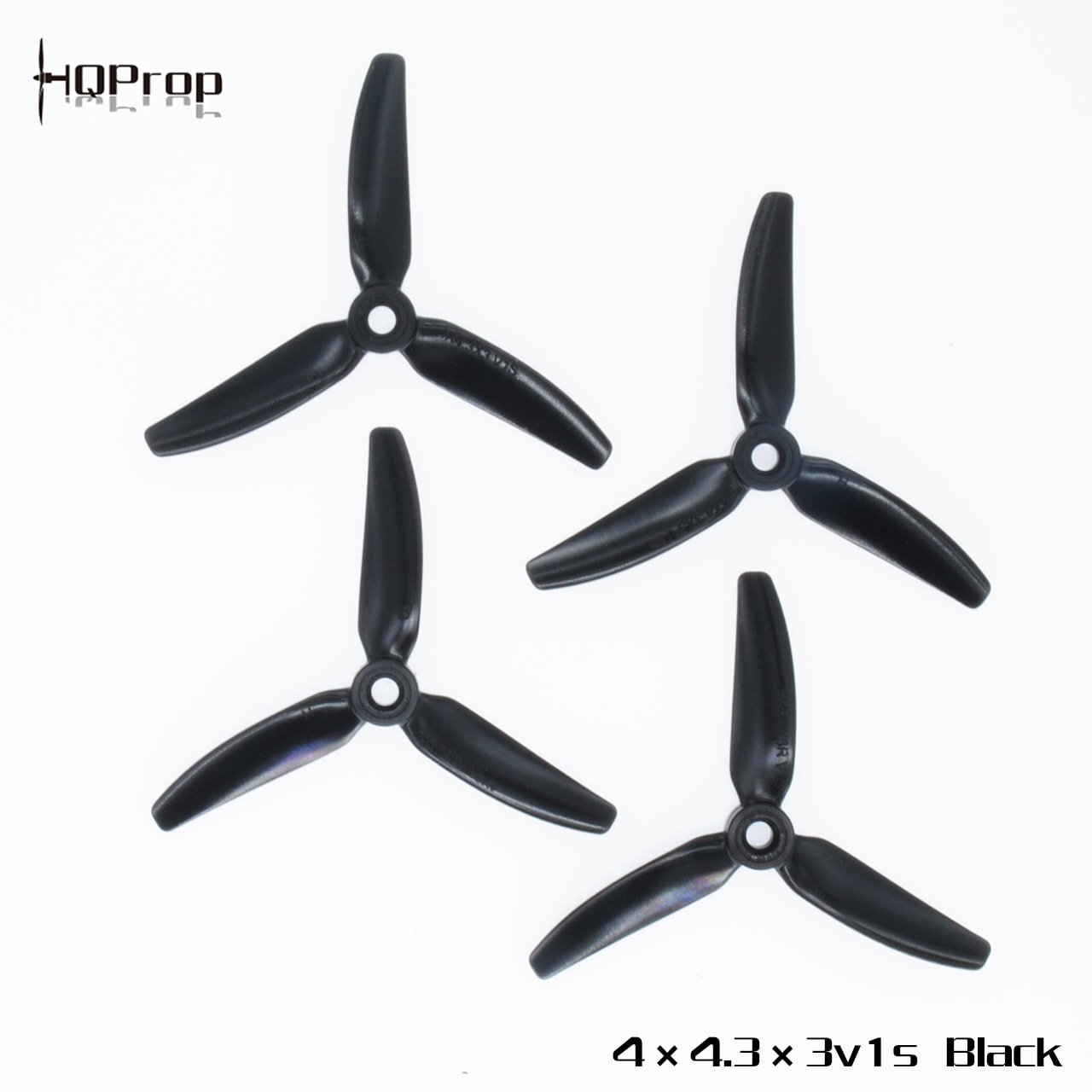 Hélice tripale HQProp DP 4x4.3x3 V1S (2 CW, 2 CCW)