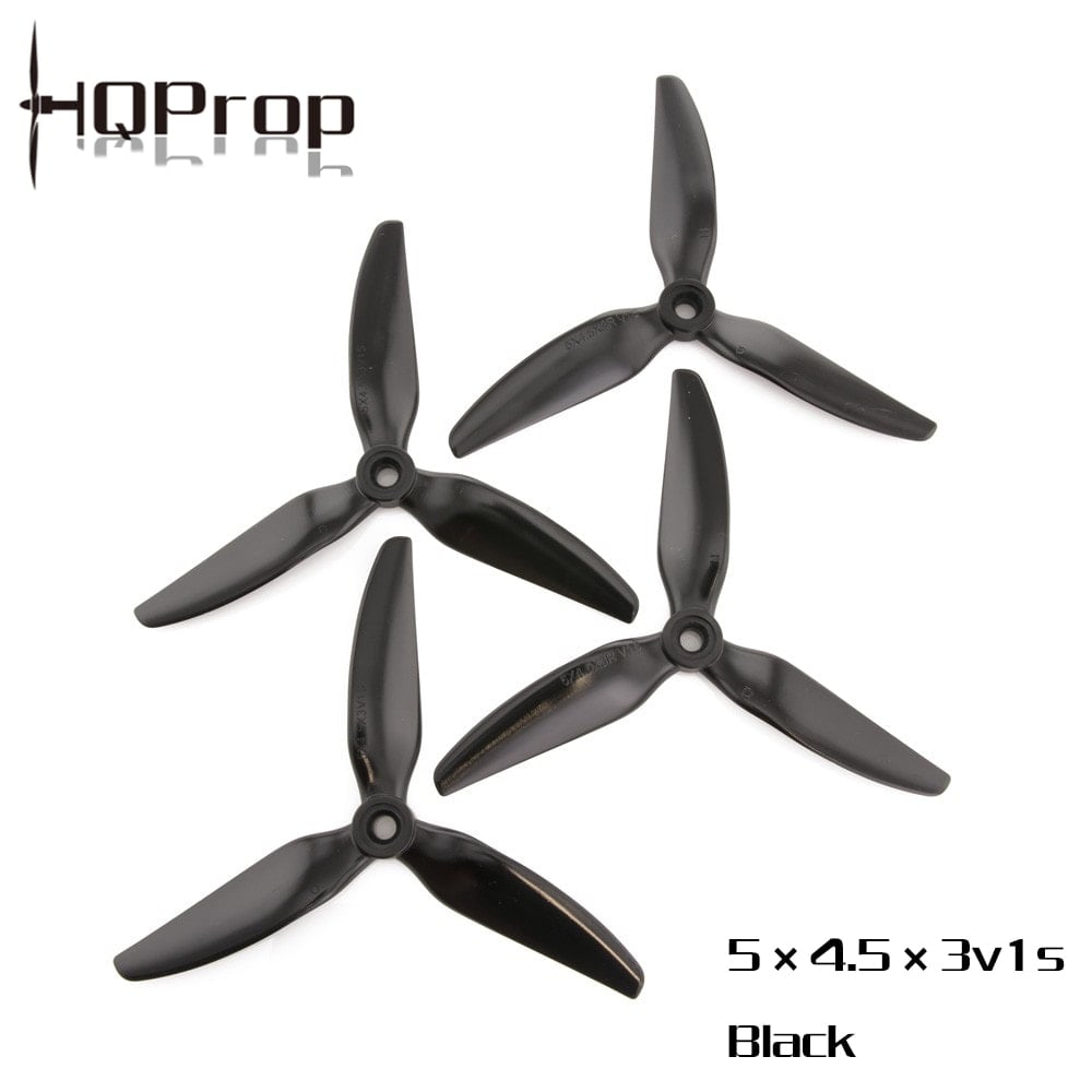 HQProp DP 5x4.5x3 V1S Propeller 3 Blade (2CW, 2CCW)