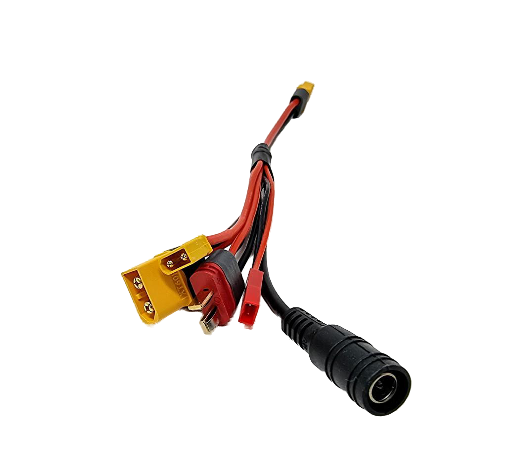 Câble Adaptateur de Charge XT60 vers XT60 XT30 DC5.5 T-Plug