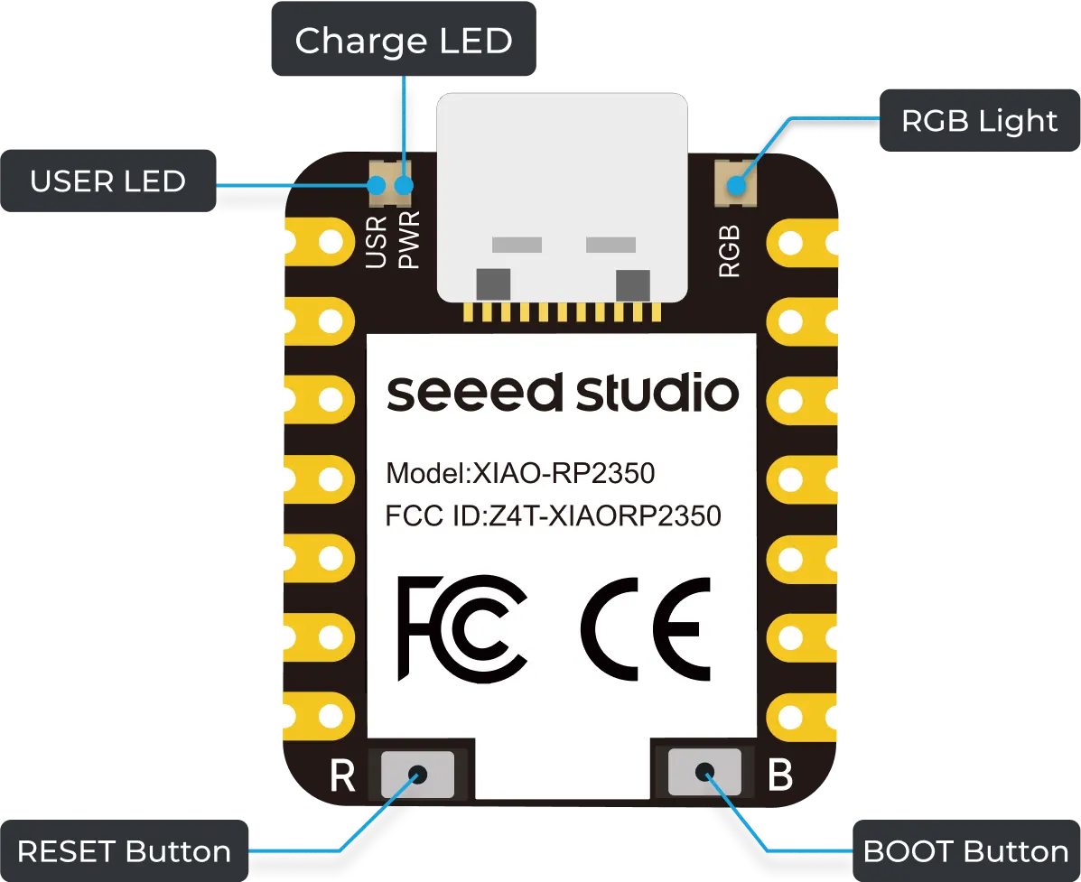 Seeed XIAO RP2350 Main Board