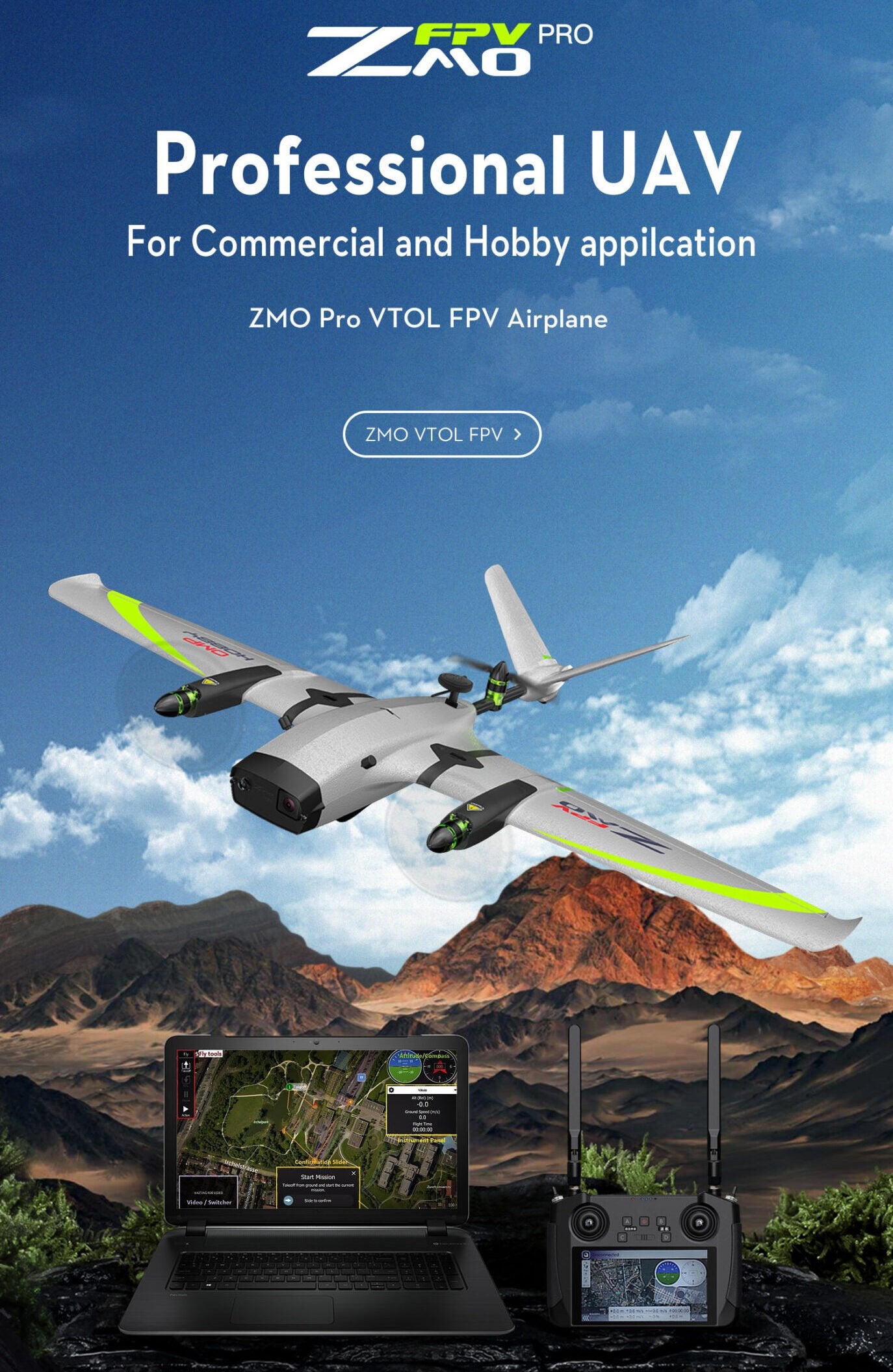 OMP ZMO Pro VTOL Drone