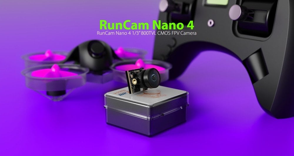 RunCam Nano 4 - 14x14 800TVL FPV Camera