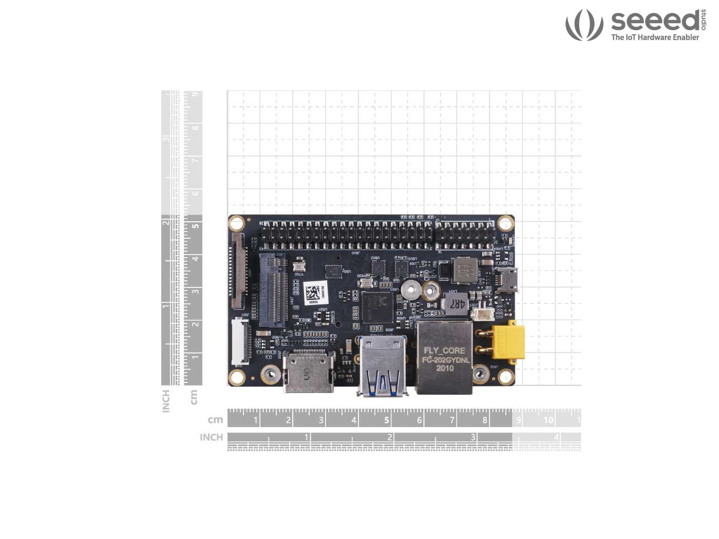 Jetson A203 (Version 2) Carrier Board for Jetson Nano/Xavier NX/TX2 NX