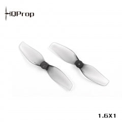 HQProp 40mm Ultralight Whoop Props (1.6x1) Grey - 1mm Shaft (Set of 4)