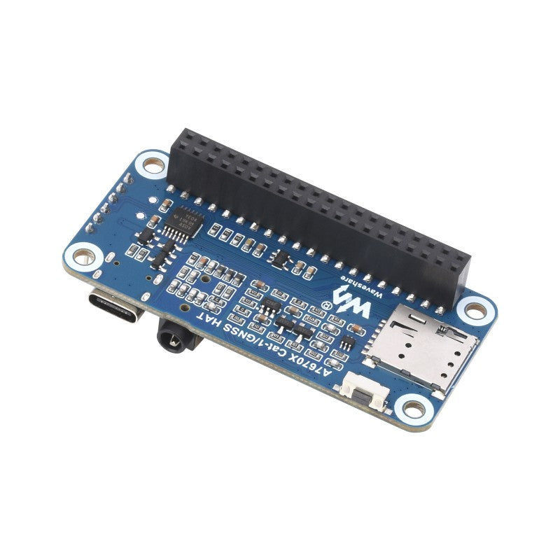 A7670E CAT-1 LTE/GNSS HAT for Raspberry Pi