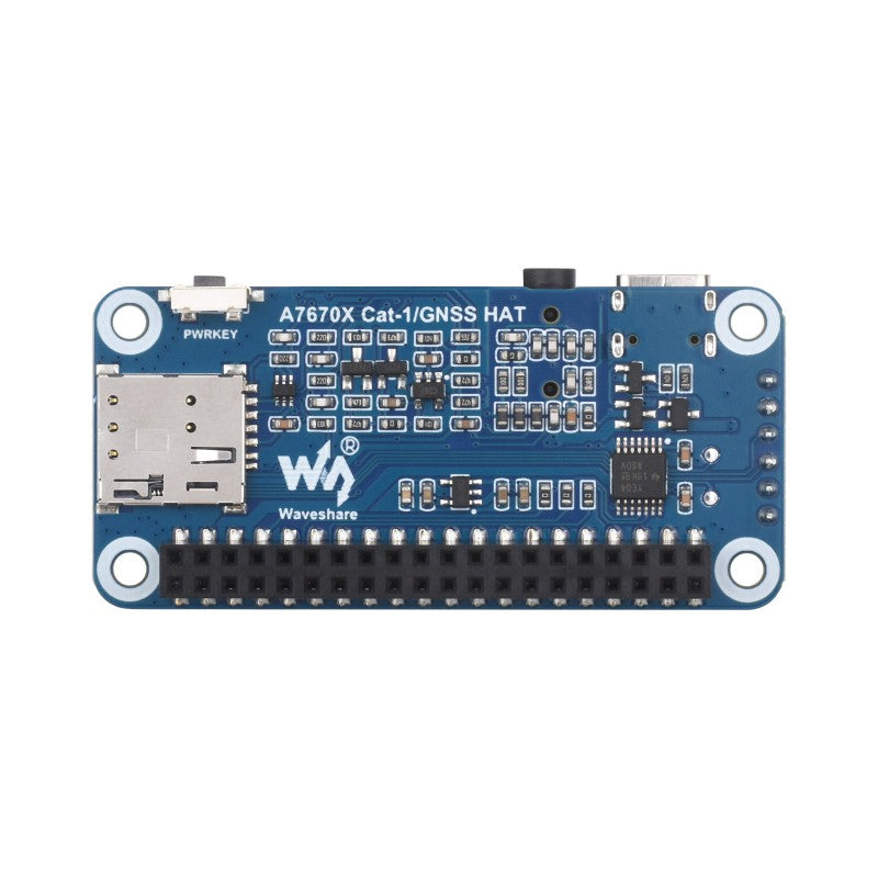 A7670E CAT-1 LTE/GNSS HAT for Raspberry Pi