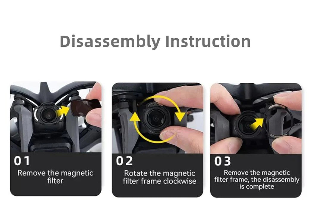 Camera Butter DJI Avata ND Filter set - ND4,8,16,32