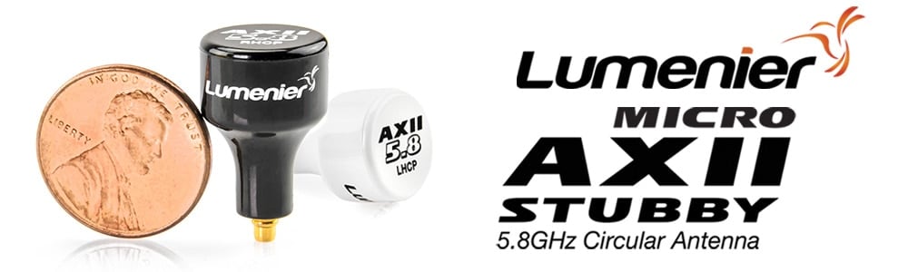Lumenier Micro AXII Stubby MMCX 5.8GHz Antenna (RHCP / LHCP)