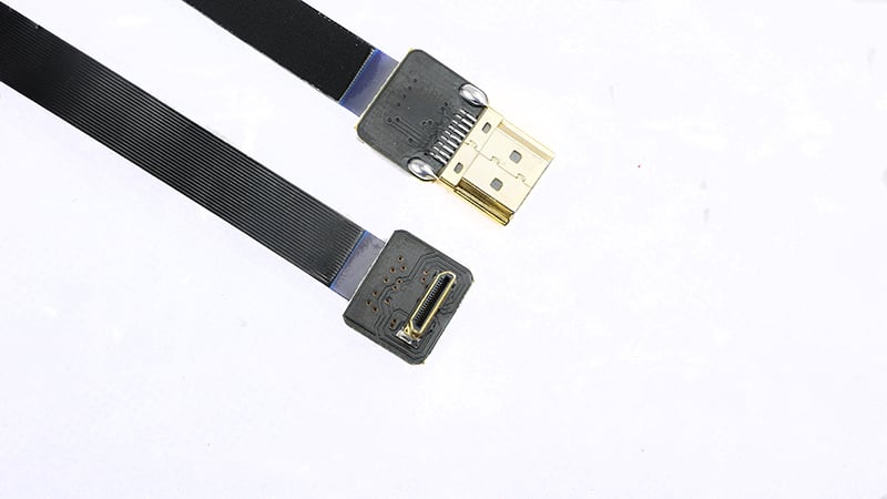 Super Soft Shielded HDMI to Mini HDMI Conversion Cable - Black, 30CM