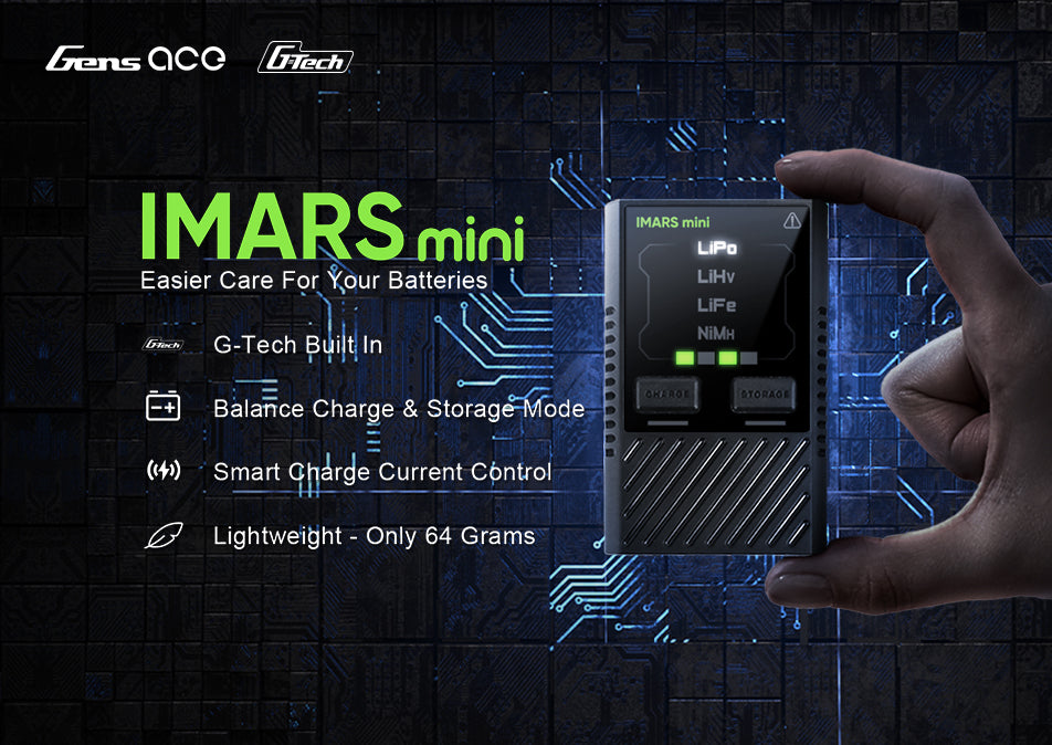 GensAce Imars Mini G-Tech Balance Charger