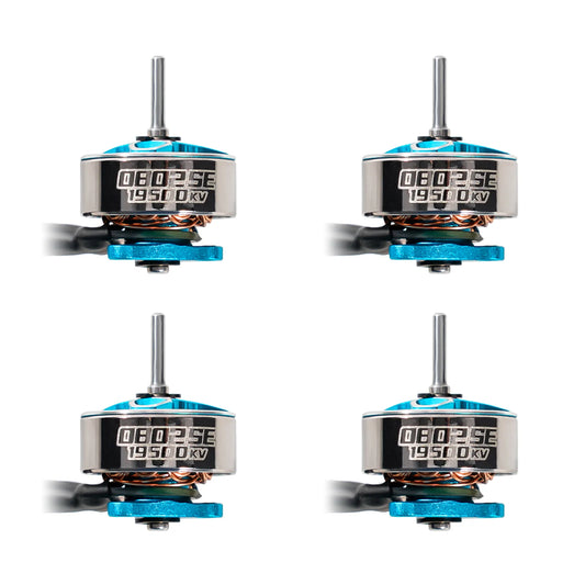 BetaFPV 0802SE 19500KV Brushless Motors Ice Blue (Pack of 4)