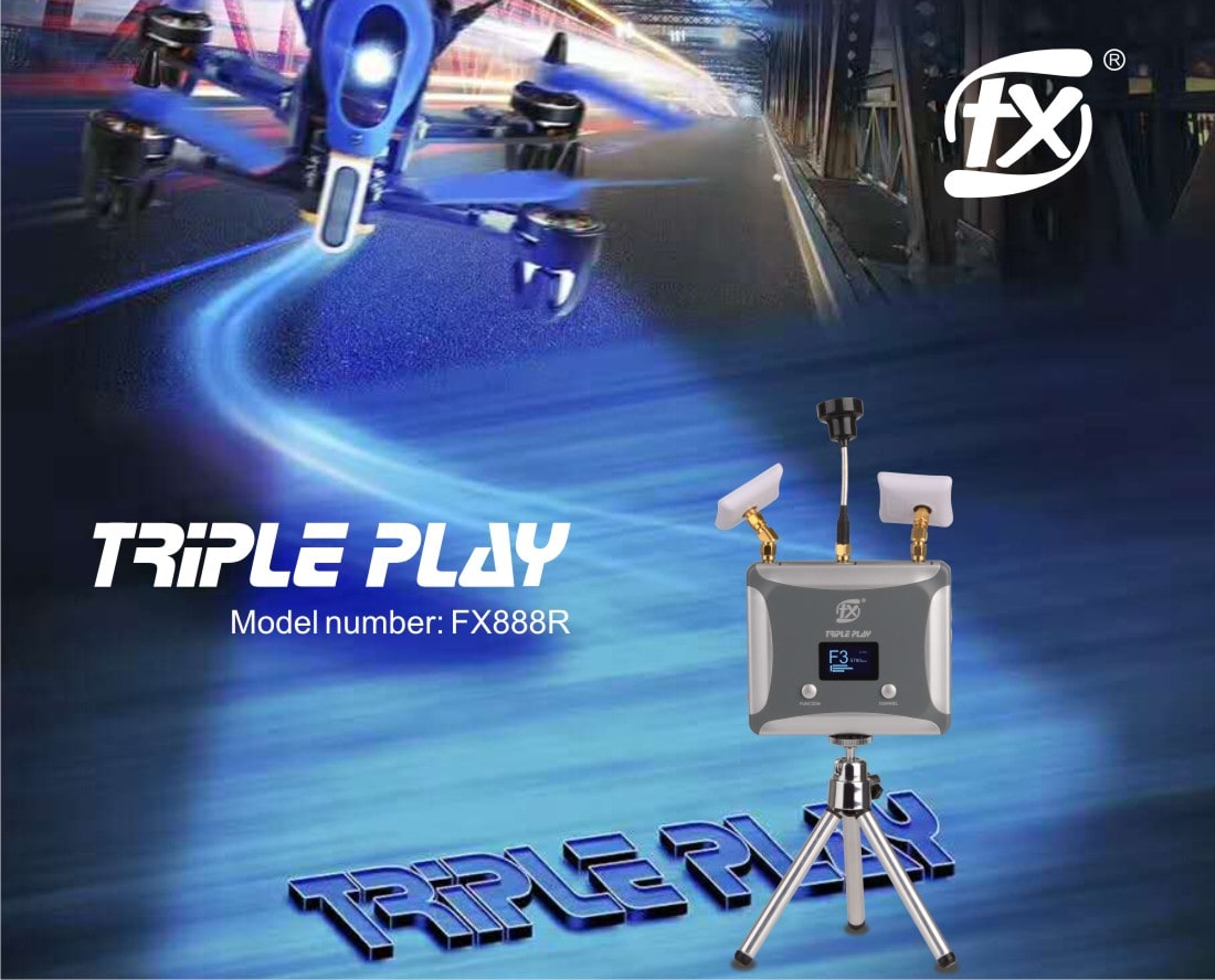 FXT FX888R Tripple Play Triversity Receiver with autoscan