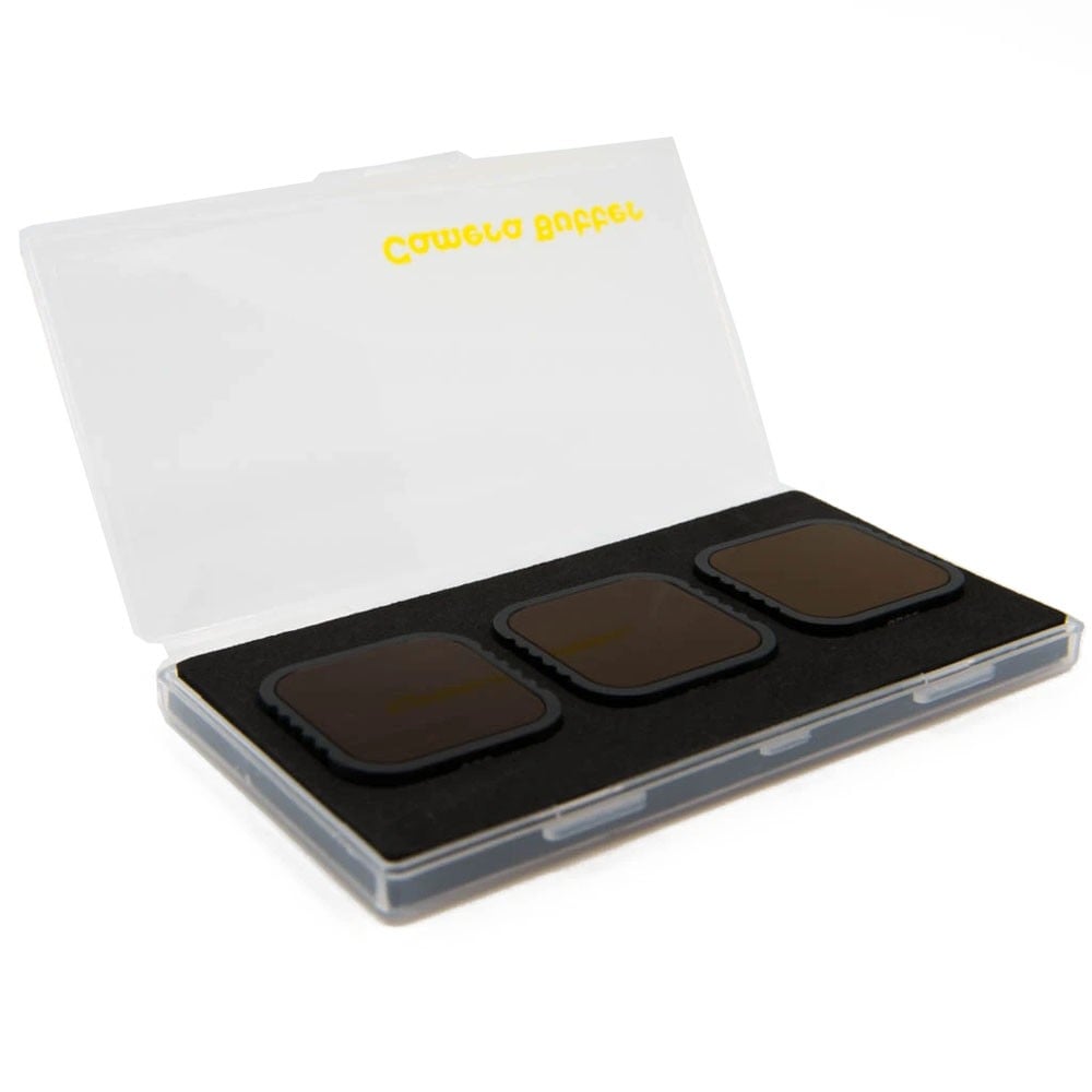 Camera Butter 3 Pack GoPro Hero 9 / 10 / 11 Twist-On ND Filter Set