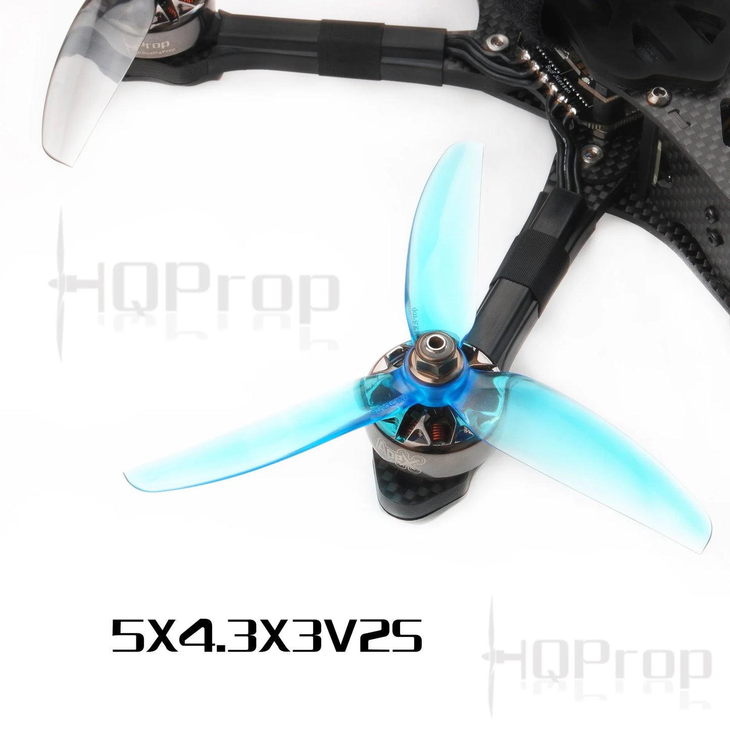 HQProp Freestyle 5X4.3X3 V2S PC - 3 Blades (Set of 4)