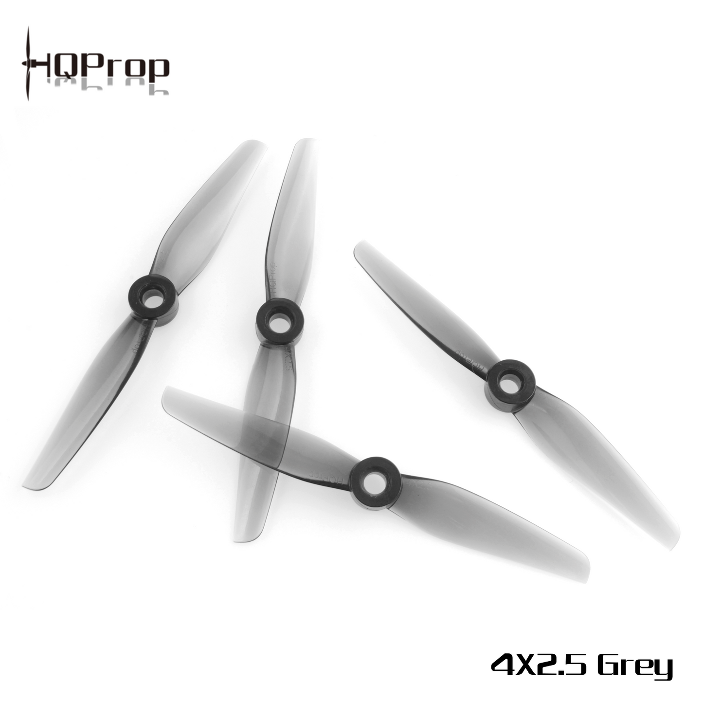 HQ Prop 4x2.5 Grey Propeller (2CW + 2CCW)