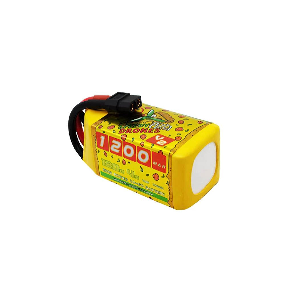 CNHL Speedy Pizza 14.8V 4S 1200mAh 120C LiPo Battery XT60
