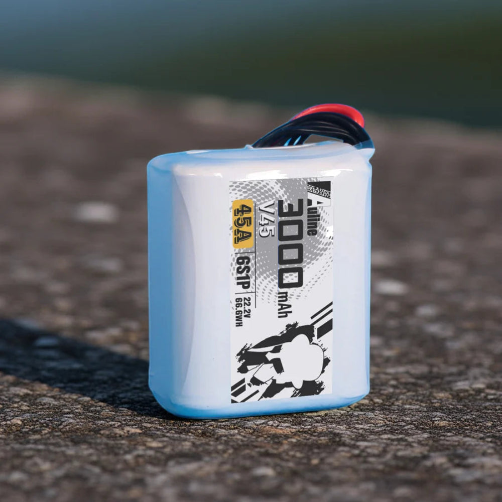 Auline V45 18650 3000MAH 6S Li-Ion Battery 22.2V 45A XT60