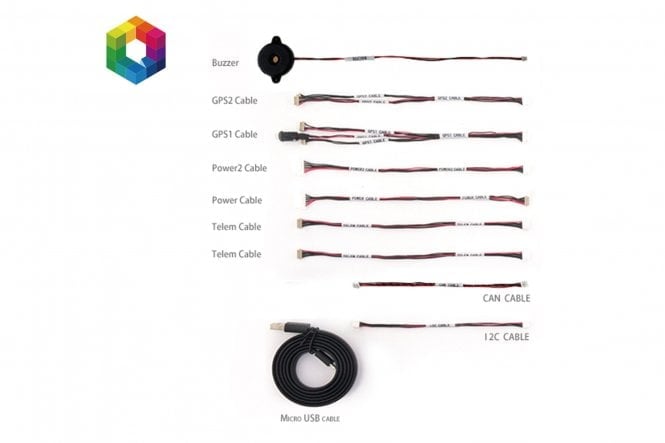 CubePilot Mini Purple Autopilot Set (Mini Cube+Mini Carrier Board+Mini Carrier Board Cable Set)