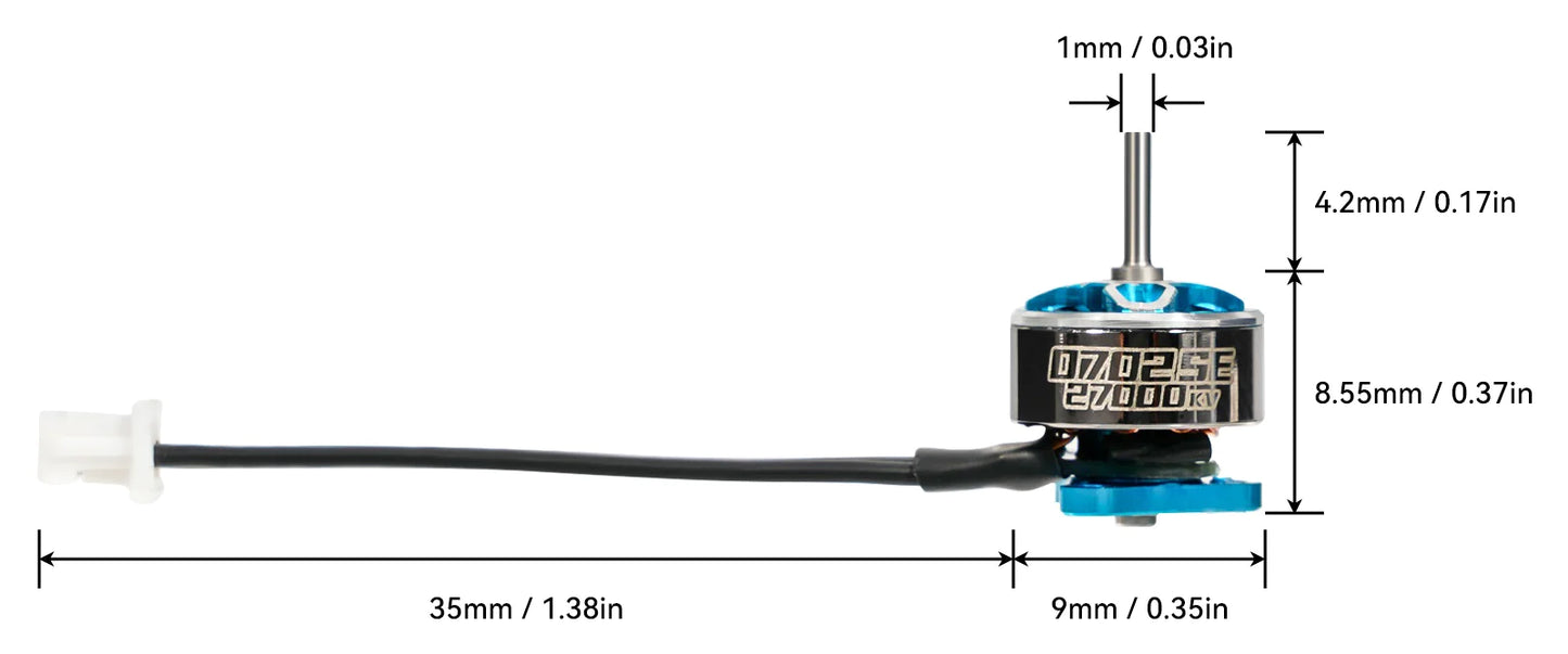 BetaFPV 0702 II (SE) Brushless FPV Motors (4pc)