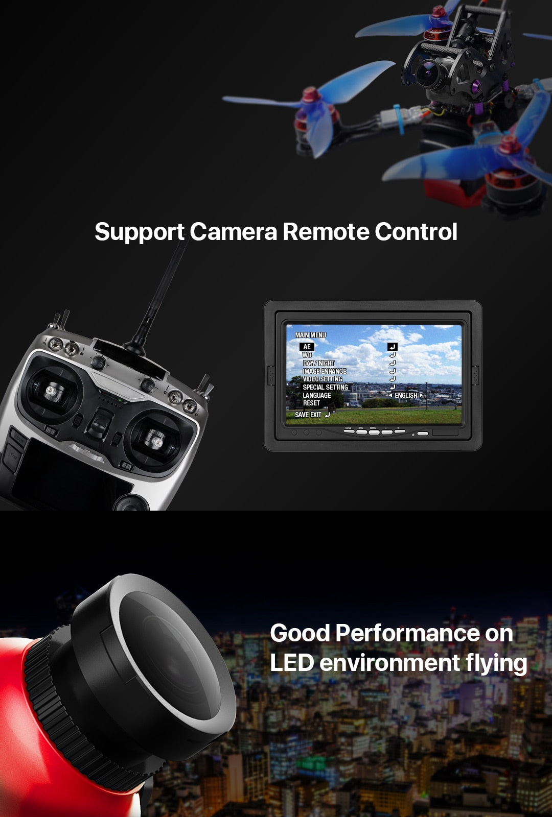 Foxeer Falkor Mini 3 1200TVL FPV Camera