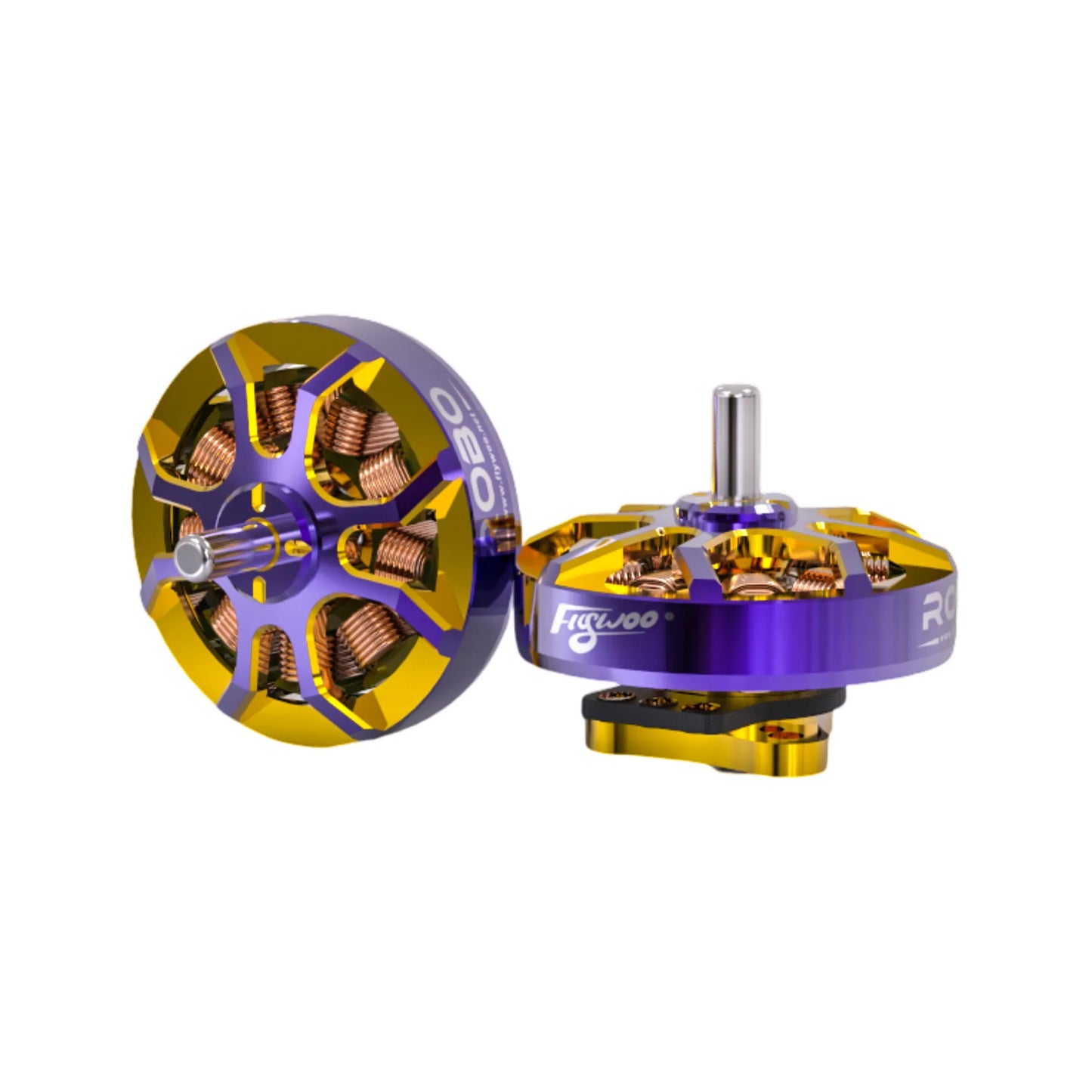 Flywoo ROBO 1002 23500KV Fpv Motor Gold/Purple