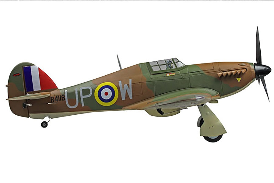 Dynam Hawker Hurricane MK1 V2 1250MM W/O TX/RX/BATT