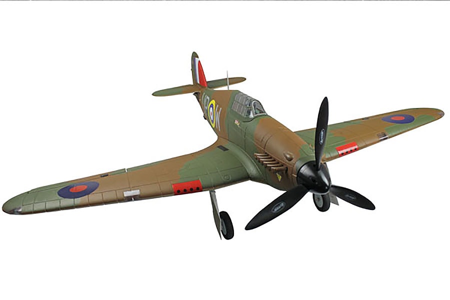 Dynam Hawker Hurricane MK1 V2 1250MM W/O TX/RX/BATT
