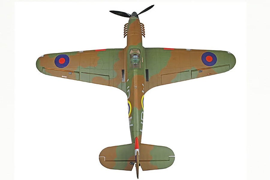 Dynam Hawker Hurricane MK1 V2 1250MM W/O TX/RX/BATT