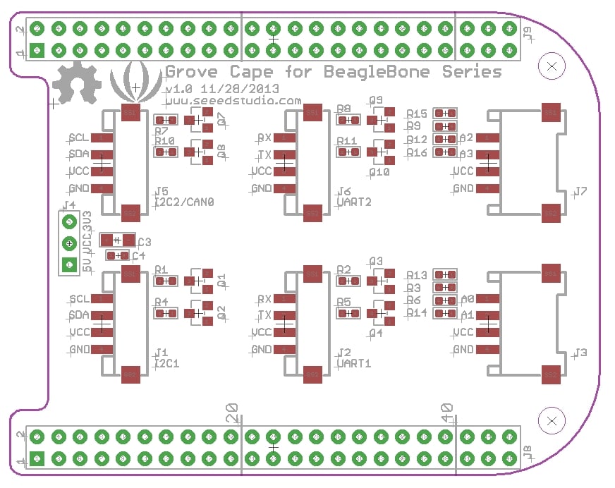 Grove Cape for BeagleBone