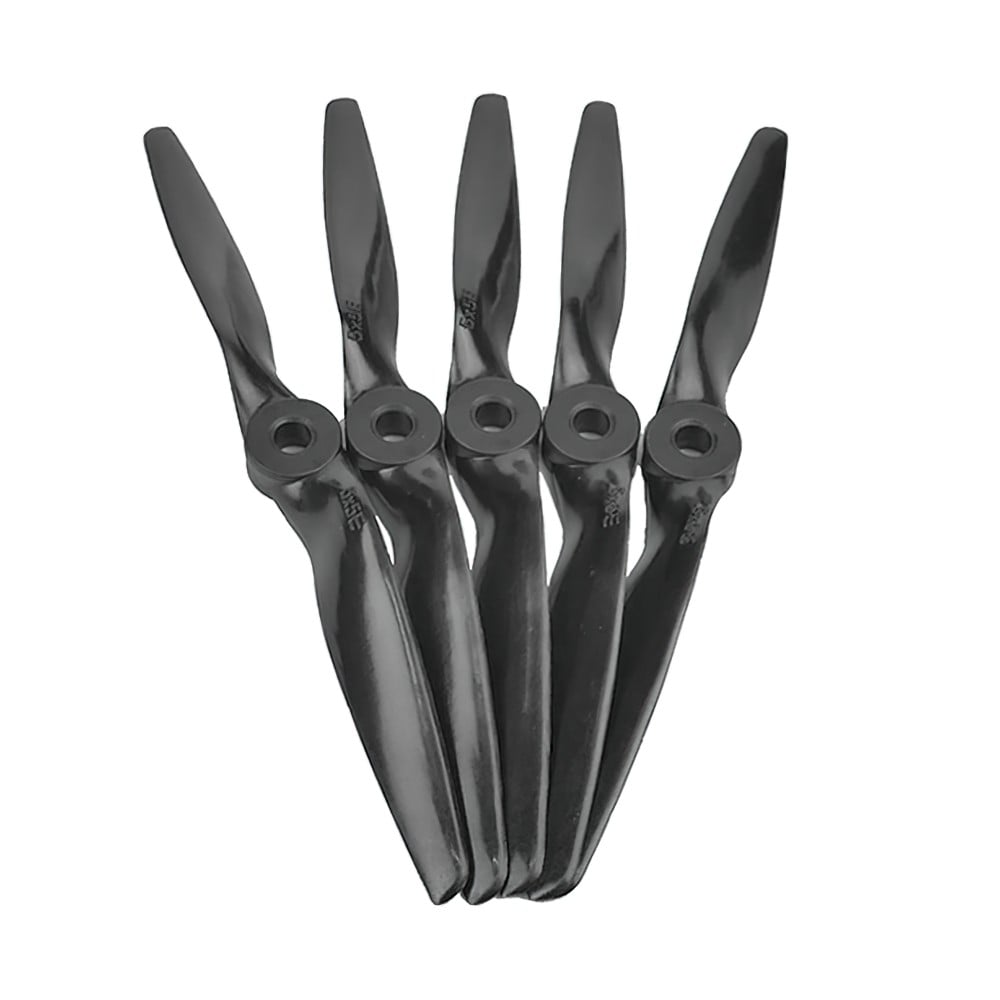 Hélice bi-pale 5x5E, lot de 5 (Hee Wing F-01)