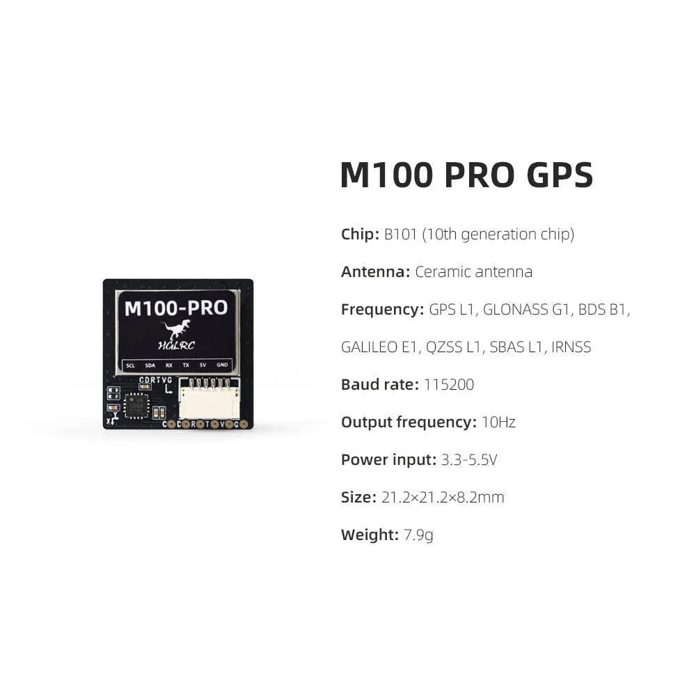 HGLRC M100 Pro GPS Module